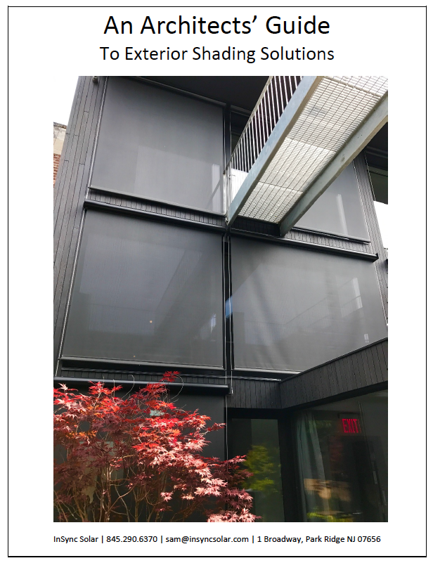 An Architect’s Guide To Exterior Solar Shades - InSync Solar